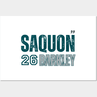 SAQUON 26 BARKLEY Posters and Art